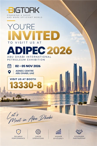 BIGTORK Invites You To ADIPEC 2026!