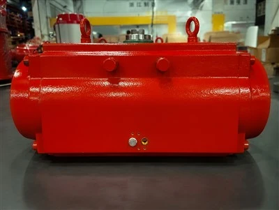 Single-acting Rack-and-pinion Pneumatic Actuator